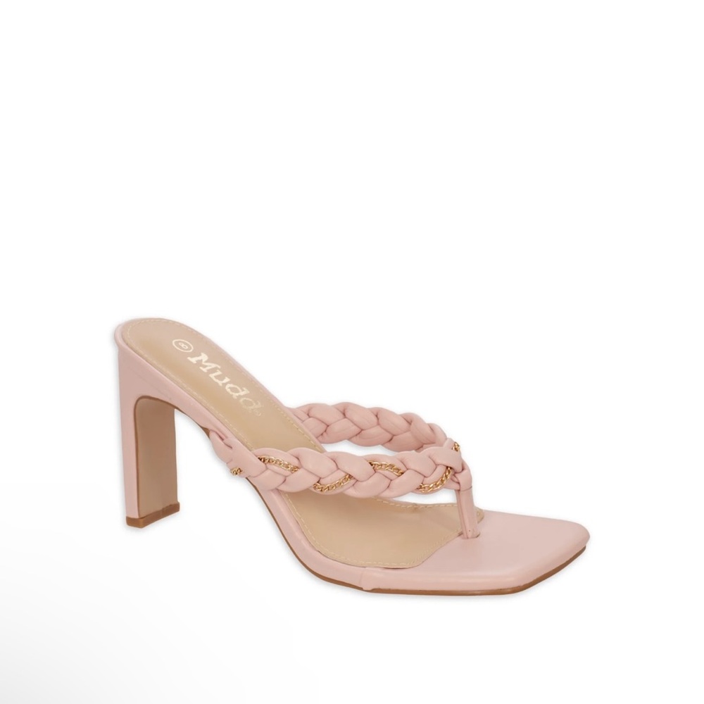 Women's Braided Strap High Heel Sandals